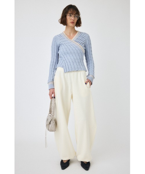 ニット セーター CABLE LINE ニット レディース MOUSSY | CABLE LINE ニット (ニット ) |SHEL'TTER WEBSTORE