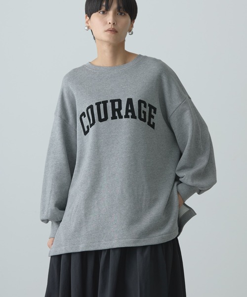 Minami美品✨AMERICANA　バックロゴ　ロングスウェット Minami様専用美品✨AMERICANA バックロゴ ロングスウェット
