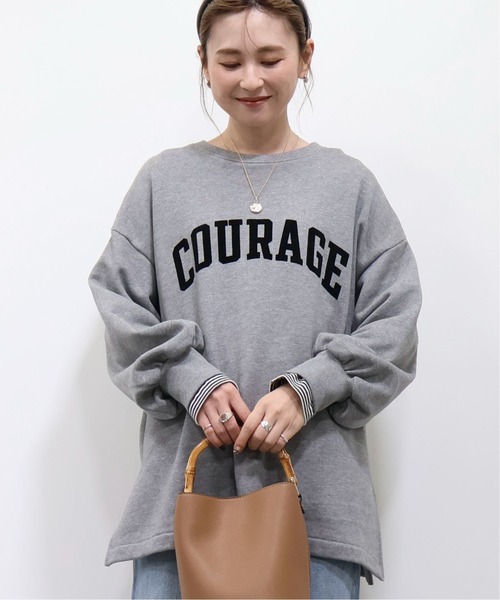 Minami美品✨AMERICANA　バックロゴ　ロングスウェット Minami様専用美品✨AMERICANA バックロゴ ロングスウェット