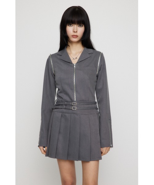 LAGUA GEM TAILOR PLEATS ワンピース ブラック LAGUA GEM ワンピース TAILOR PLEATS : ZOZOTOWN Yahoo!店