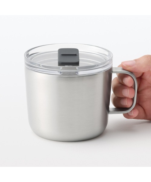 無印良品（MUJI） タンブラー 目盛り付き 保温保冷 蓋付きマグカップ
