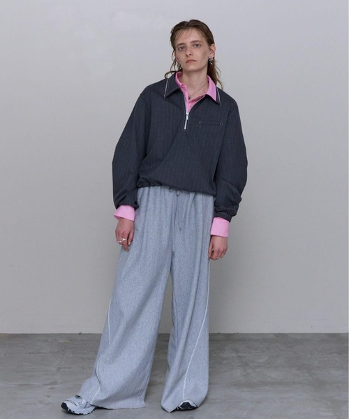 MAISON SPECIAL ブラウス シャツ Balloon Sheer Material Short