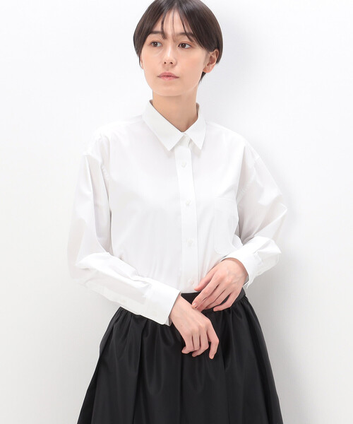 ブラウス シャツ タイプライター シャツ レディース