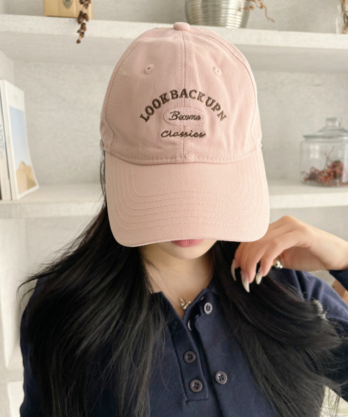 Ada. キャップ 帽子 LOOKBACKUPN ロゴ キャップ レディース : ZOZOTOWN