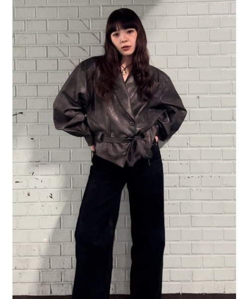 LAGUA GEM ジャケット テーラードジャケット BIG SLEEVE FAUX
