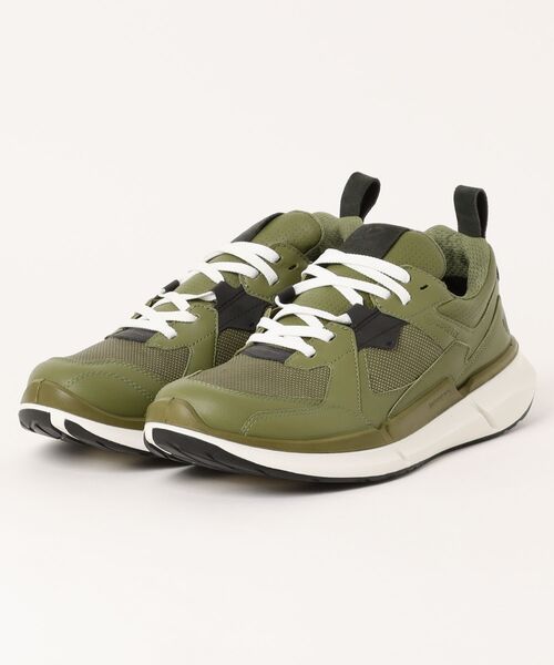 ecco（エコー） 防水 スニーカー バイオム 2.2 本革 メンズ GORETEX