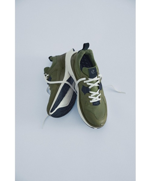 ecco（エコー） 防水 スニーカー バイオム 2.2 本革 メンズ GORETEX