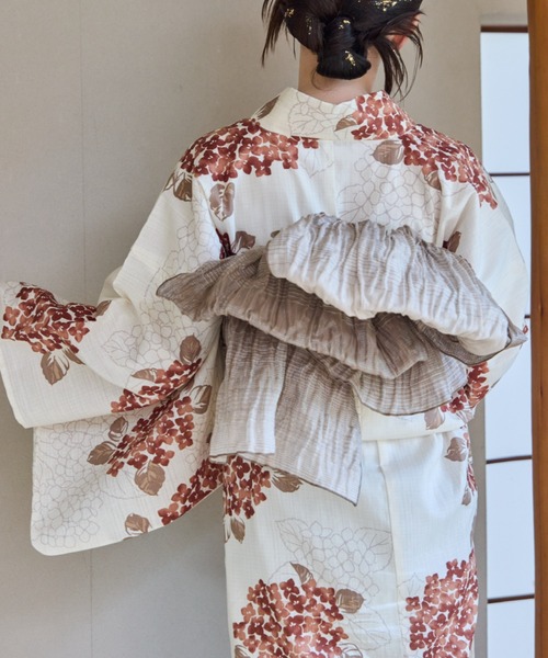 hinari 浴衣 × utatane浴衣セット 紫陽花 レディース : ZOZOTOWN