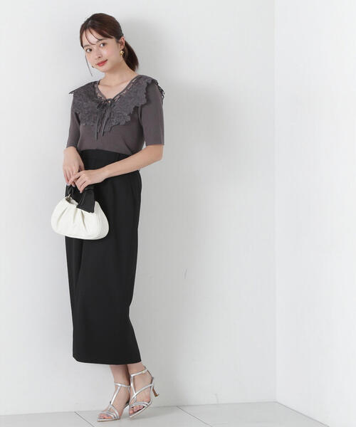 PROPORTION BODY DRESSING スカート ナロースリットスカート