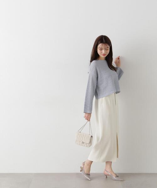 【新品・タグ付】PROPORTION BODY DRESSING スカート PROPORTION BODY DRESSING｜3Dレースタイトスカート | Rakuten
