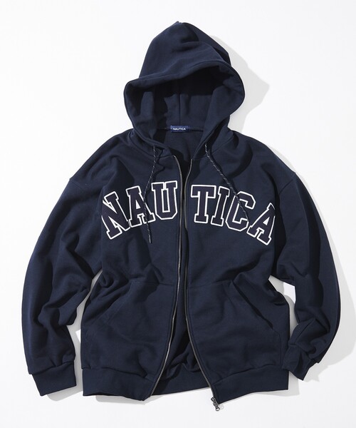 NAUTICA パーカー NAUTICA/ノーティカ Arch Logo Sweat Zip