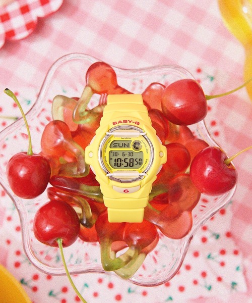 BABY-G 腕時計、アクセサリー（ベルトカラー：イエロー系