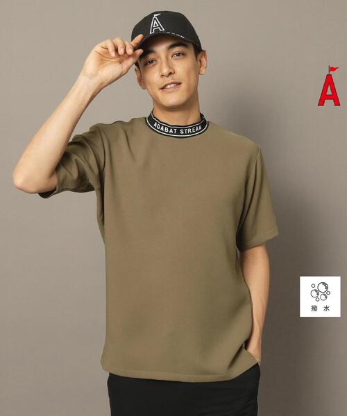 ADABAT STREAM（アダバット ストリーム） tシャツ 撥水加工 ロゴライン