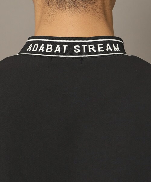 ADABAT STREAM（アダバット ストリーム） tシャツ 撥水加工 ロゴライン