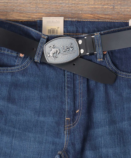 Lee（リー） ベルト 40mm 本革 トップバックル レザールベルト メンズ