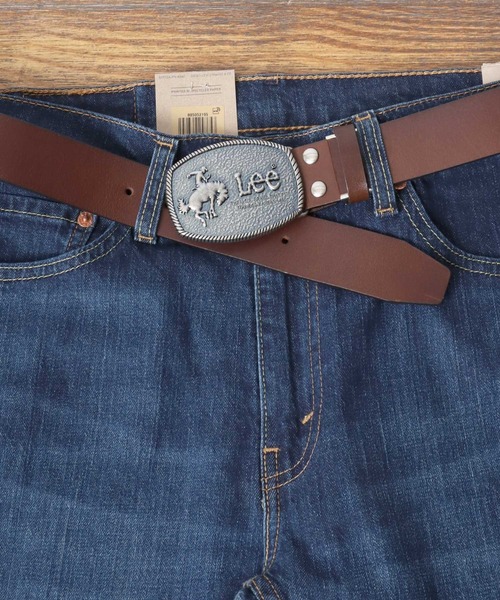 Lee（リー） ベルト 40mm 本革 トップバックル レザールベルト メンズ