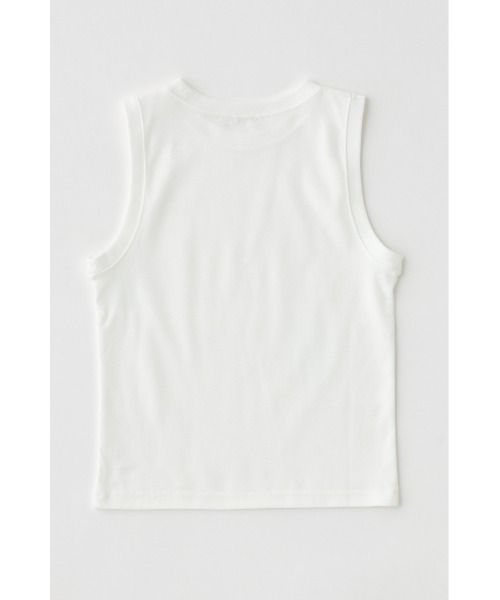 MOUSSY tシャツ SUVIN GIZA SLEEVELESS トップス レディース