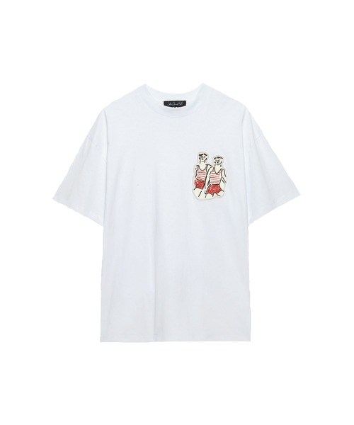 MSGM（エムエスジーエム） tシャツ MSGM×LUKE EDWARD HALL