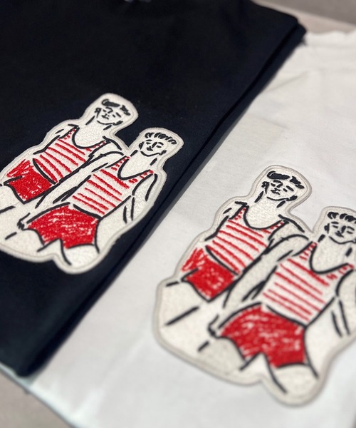 MSGM（エムエスジーエム） tシャツ MSGM×LUKE EDWARD HALL