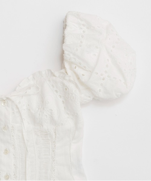MAISOB SPECIAL 2WAYコットンパフスリーブビスチェ MAISON SPECIAL（メゾンスペシャル） ブラウス シャツ 2way Cotton