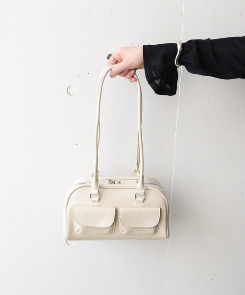 styiro（スタイロ） ボストンバッグ ロングハンドルダブルポケット