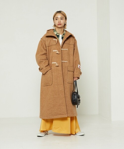 FREAK'S STORE（フリークスストア） ダッフルコート フリ- キャメル