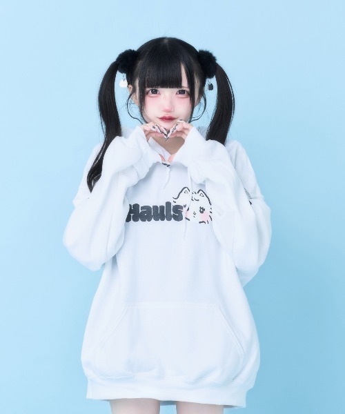 Hauls パーカー 1stアル吉BIGパーカー レディース メンズ : ZOZOTOWN