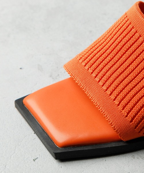 「attagirl」 ミュール L オレンジ レディース_画像4