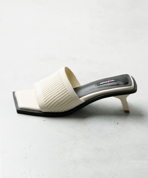 「attagirl」 ミュール L オレンジ レディース_画像6