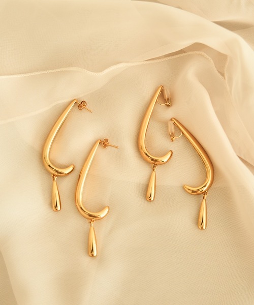 mideal（マイディール） ピアス long drop pierce / ロングドロップ