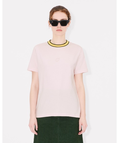tシャツ 'KENZO Elephant Logo' エンブロイド ルーズ Tシャツ レディース KENZO tシャツ 'KENZO Elephant Logo' エンブロイド ルーズ T
