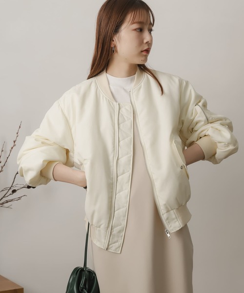 アイボリー　1点 SENSE OF PLACE by URBAN RESEARCH ブルゾン ONE アイボリー