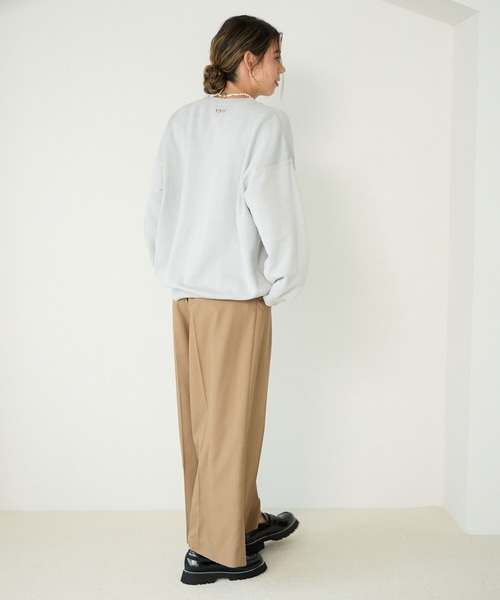 [BAYFLOW] тренировочный cut and sewn SMALL Brown женский 