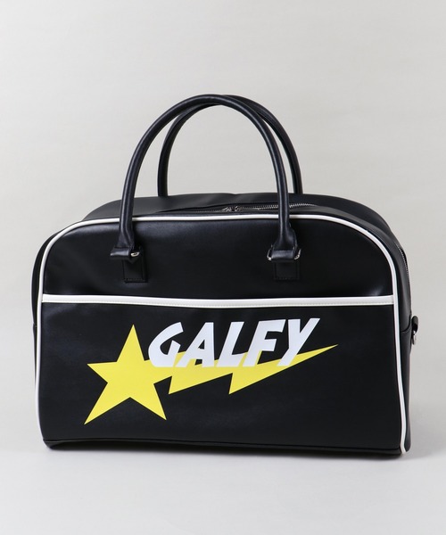 極美品✨ガルフィー レザーボストンバッグ 2way 黒 大容量 通学 旅行 GALFY（ガルフィー） ボストンバッグ 「GALFY/ガルフィー」通学・旅行
