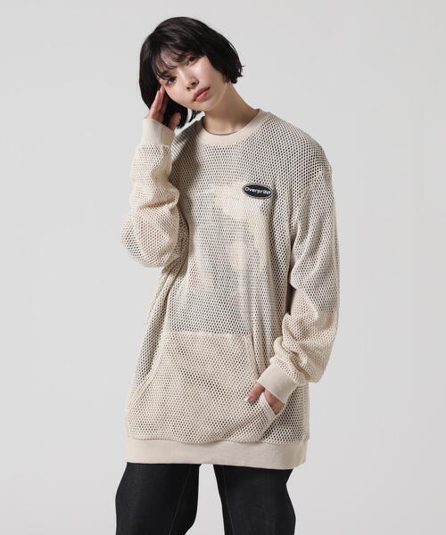 tシャツ overprint/オーバープリント/MESH TEE レディース メンズ