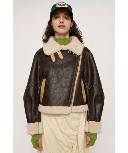 SLY ジャケット　ライダース 楽天市場】【SALE／30%OFF】VINTAGE BOXY F/LEATHER ジャケット SLY