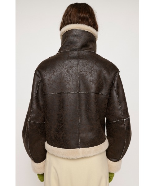 SLY ジャケット　ライダース SLY（スライ） レザージャケット ライダース VINTAGE BOXY F/LEATHER