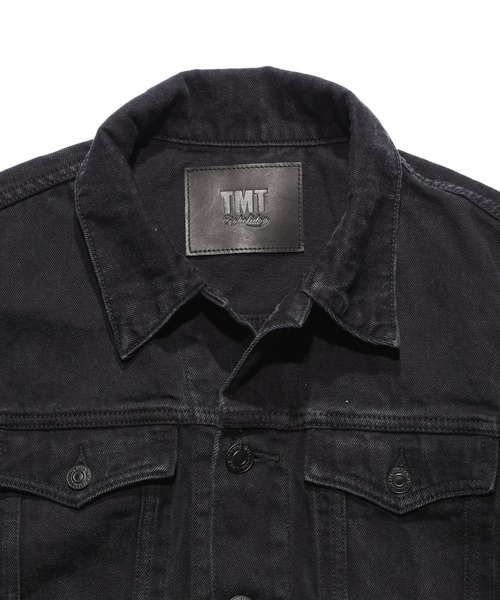 TMT デニムジャケット gジャン 12oz SOFT BLACK DENIM TRUCKER JACKET TMT デニムジャケット gジャン 12oz SOFT BLACK DENIM TRUCKER JACKET