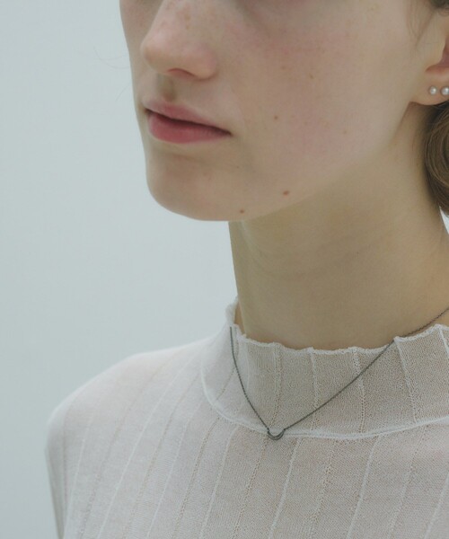 ネックレス Minimum Crescent Necklace レディースの画像