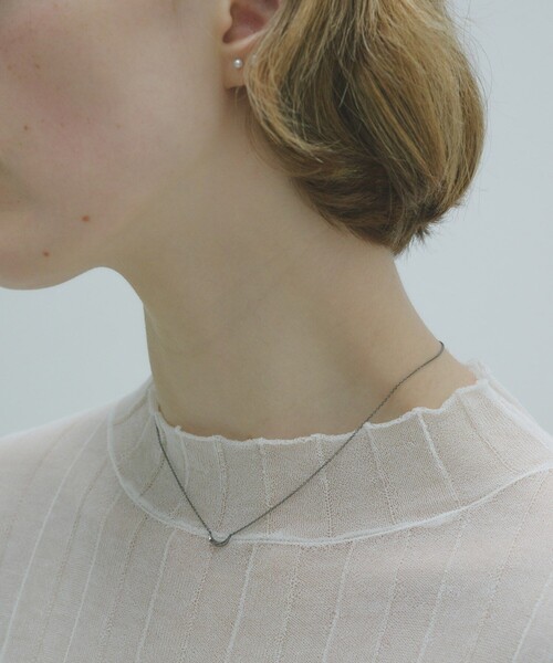 ネックレス Minimum Crescent Necklace レディースの画像