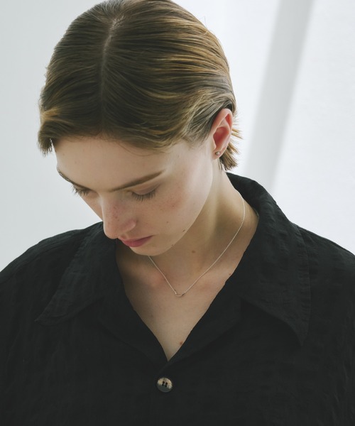 ネックレス Minimum Crescent Necklace レディースの画像