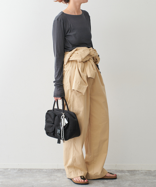 Spick＆Span tシャツ 「追加」シアーボートネックプルオーバー