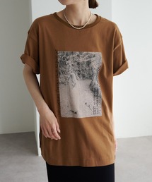 pual ce cin tシャツ 機能素材フォトプリントTシャツ レディース
