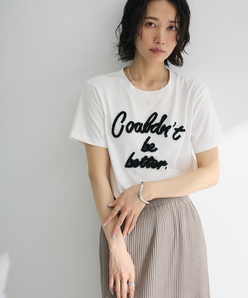 Green Parks（グリーンパークス） tシャツ ・swing by コード刺繍ロゴ