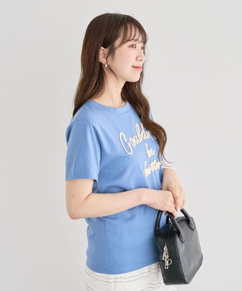 Green Parks（グリーンパークス） tシャツ ・swing by コード刺繍ロゴ