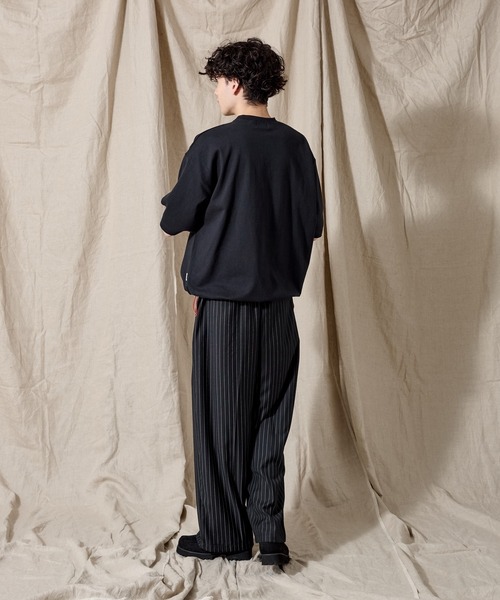 「WETTEMPT」 半袖Tシャツ MEDIUM ネイビー メンズ