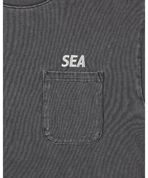 WIND AND SEA（ウィンダンシー） tシャツ PIGMENT POCKET TEE メンズ