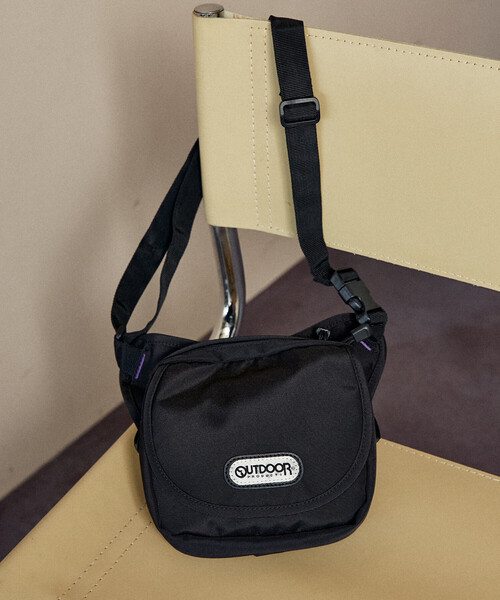 OUTDOOR PRODUCTS ×PUBLUX サテンショルダーバッグ OUTDOOR PRODUCTS（アウトドアプロダクツ）の「OUTDOOR PRODUCTS