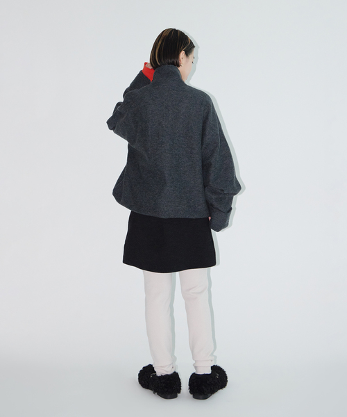トップス feltedwool halfzip top / CITYSHOP CITYSHOP｜FELTED WOOL HALF ZIP TOP:カットソー | Rakuten Fashion