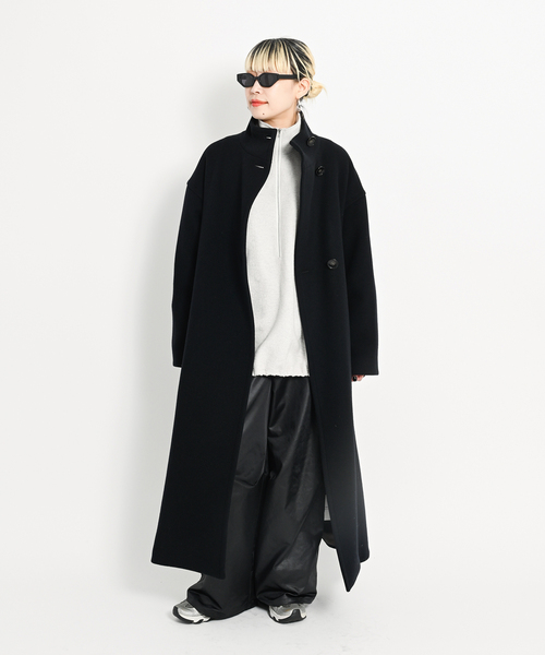 CITYSHOP（シティショップ） tシャツ FELTED WOOL HALF ZIP TOP